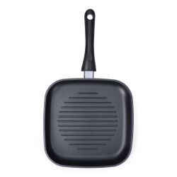 Sarten Asador Aluminio Black Plus Whitford Tecnology 24 X 4,6 X 24 Cm