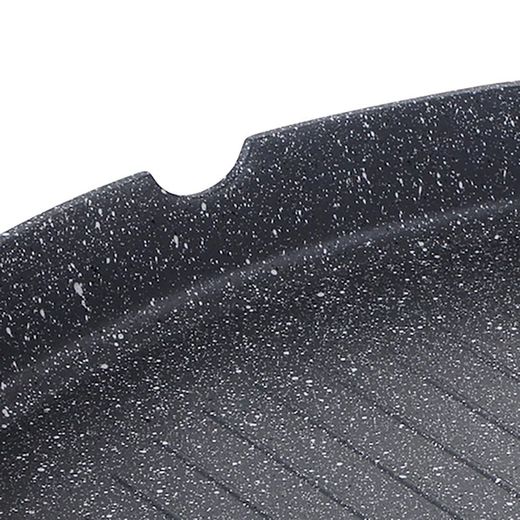 Sarten Asador Aluminio Forjado Home Edition Ø28 X 28 X 4,5 Cm