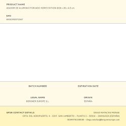 Sarten Asador Aluminio Forjado Home Edition Ø28 X 28 X 4,5 Cm