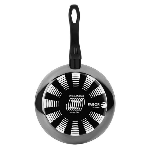 Sartén De Acero Aisi 430 Indutherm Negra Ø28Cm