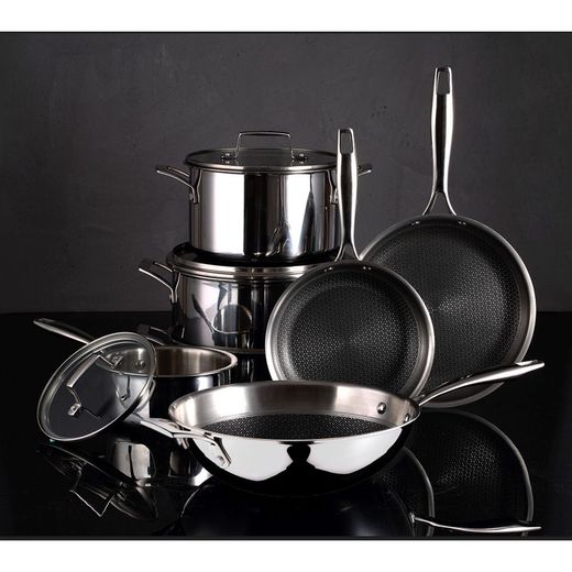 Sartén De Acero Inoxidable Hi-Tech 3  Ø20 Cm