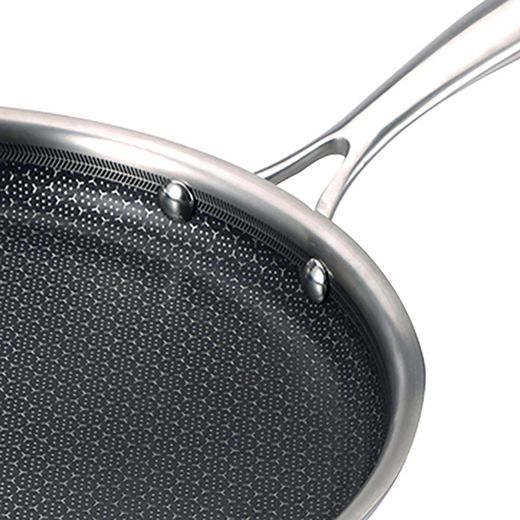 Sartén De Acero Inoxidable Hi-Tech 3 Ø28 Cm