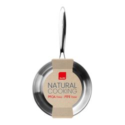 Sartén Triply Natural (Inox/Alum/Inox) Ø22 Cm