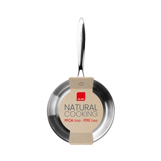Sartén Triply Natural (Inox/Alum/Inox) Ø22 Cm