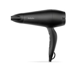 Secador De Pelo Con Difusor Negro Smooth 2000 W