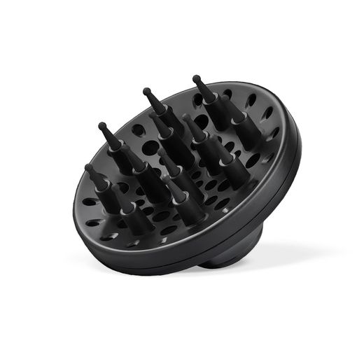 Secador De Pelo Con Difusor Negro Smooth 2000 W