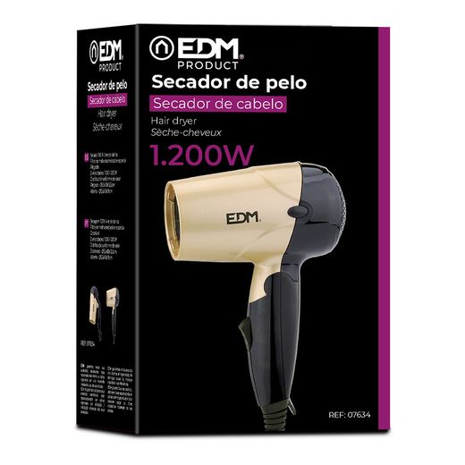 Secador De Pelo De Viaje Bi-Tension 1000 - 1200 W