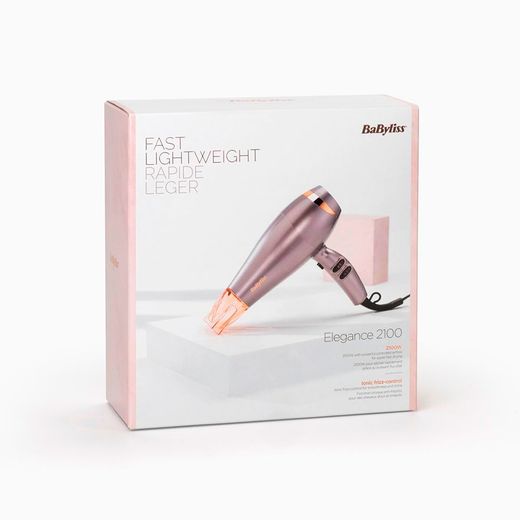 Secador De Pelo Iónico Elegance 2100 W