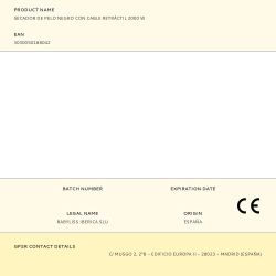 Secador De Pelo Negro Con Cable Retráctil 2000 W