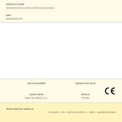 Secador De Pelo Satin Hair7 Ionico 2200 W