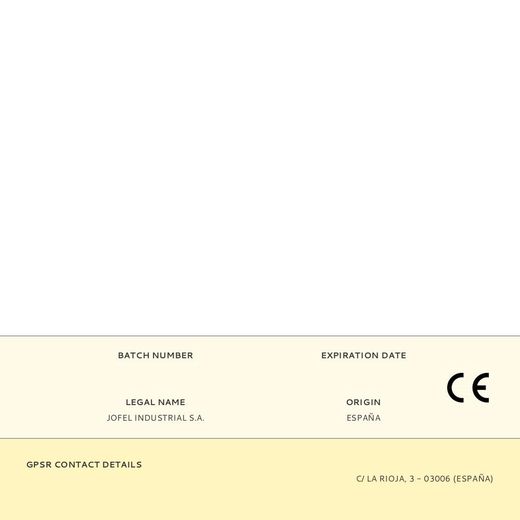 Secamanos Power+ Blanco 800W Jofel