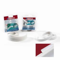 Sellador Adhesivo Para Lavabos Blanco 22 Mm X 2,4 M