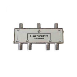 Separador 1 Entrada 6 Salidas (Retractilado)