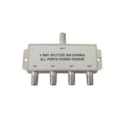 Separador/Sat 4 Vias 900-2050 Mhz Solo Parabólica (Retractilado)