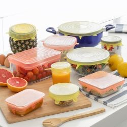 Set 10 Tapas De Cocina Reutilizables Lilyd. Innovagoods