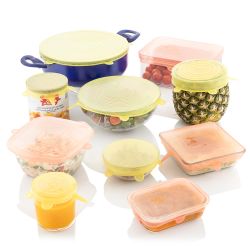 Set 10 Tapas De Cocina Reutilizables Lilyd. Innovagoods