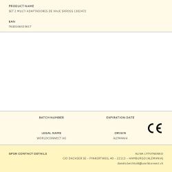 Set 2 Multi Adaptadores De Viaje Skross 1302472