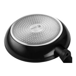 Set 2 Sartenes + 1 Olla, Vivant, Negra, Aluminio, Medidas: Sartenes Ø20 / Ø24 Cm Y Olla Ø24 Cm