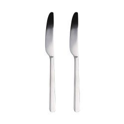 Cuchillo De Acero Inoxidable Reciclado Brillo Earth, Blister 2 Uds