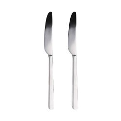 Cuchillo De Acero Inoxidable Reciclado Brillo Earth, Blister 2 Uds