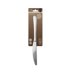 Cuchillo De Acero Inoxidable Reciclado Brillo Natur, Blister 2 Uds