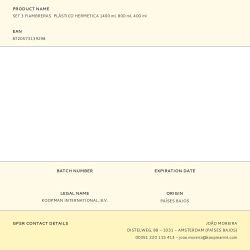 Set 3 Fiambreras Plástico Hermética 1400 Ml, 800 Ml, 400 Ml