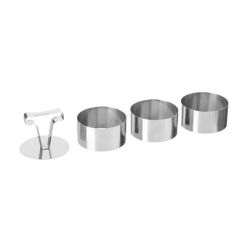 Set 3 Moldes Para Emplatar Modelos Surtidos