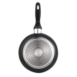 Set 3 Sartenes Aluminio Prensado Apto Para Inducción  Navy Black  Ø16 / Ø20 / Ø24 Cm