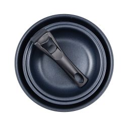 Set 3 Sartenes Click & Cook Ø18 / Ø20 / Ø24 Cm