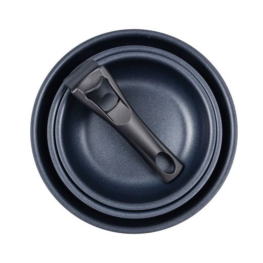 Set 3 Sartenes Click & Cook Ø18 / Ø20 / Ø24 Cm