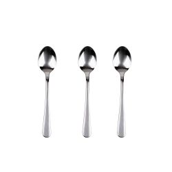 Cucharilla De Acero Inoxidable Reciclado Brillo Natur 3 Uds