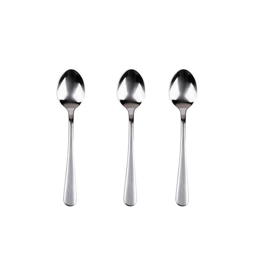 Cucharilla De Acero Inoxidable Reciclado Brillo Natur 3 Uds