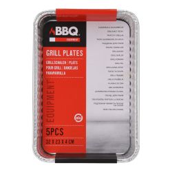 Set 5 Bandejas Desechables 32 X 23 X 4 Cm