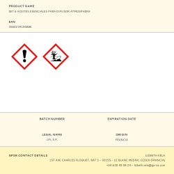 Set 6 Aceites Esenciales Para Difusor Atmosphera