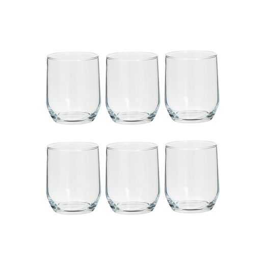 Vasos Agua Paol 315 Ml, 6 Uds