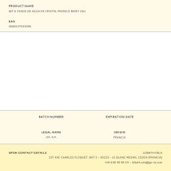 Vasos Agua Benit 250 Ml, 6 Uds