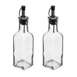 Aceitera Y Vinagrera De Cristal 160 Ml