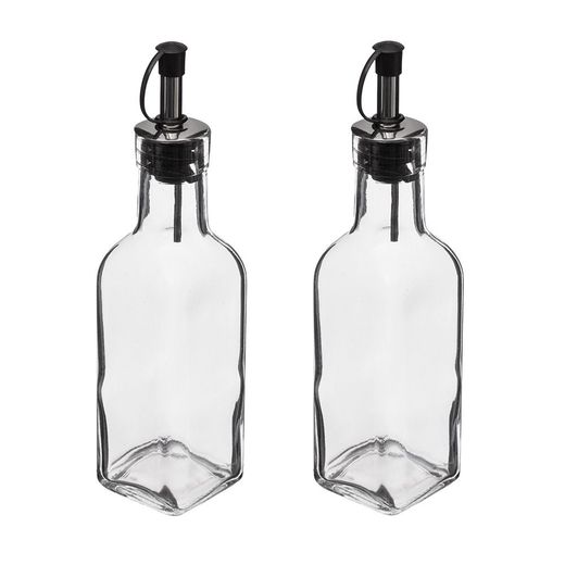Aceitera Y Vinagrera De Cristal 160 Ml
