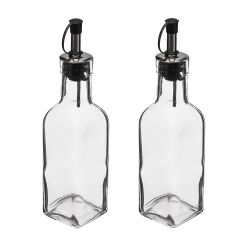 Aceitera Y Vinagrera De Cristal 160 Ml