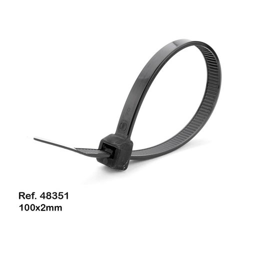 Set De 1000 Bridas 100 X 2,5 Mm, Colores Varios, Presentacion En Bote, Nylon Alta Calidad