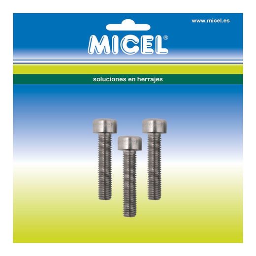 Set De 3 Tornillos Maquina Enrollar Toldo Tld27 6X30Mm 92597 Micel