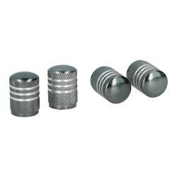 Set De 4 Tapones Para Rueda De Coche Gris