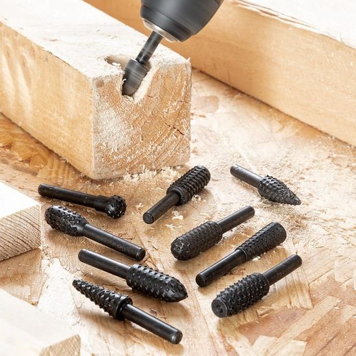 Set De Fresas Para Taladro 10 Piezas