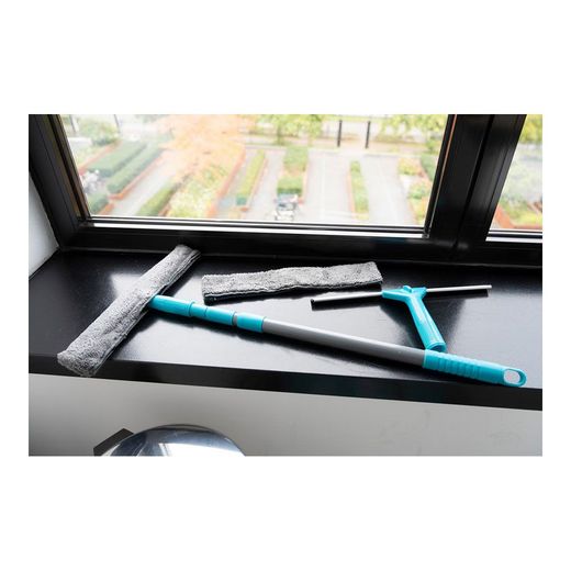 Set De Limpieza Para Ventanas Azul/Negro/Gris. Alpine