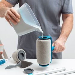 Set De Rodillos De Pintura Recargables