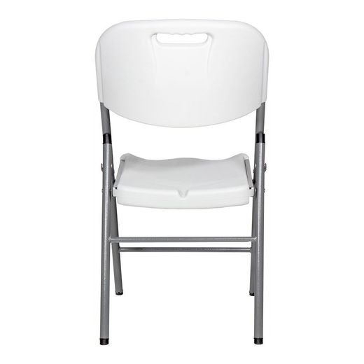 Silla Plegable Blanca 86,5 X 47 X 54 Cm