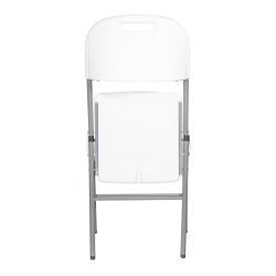 Silla Plegable Blanca 86,5 X 47 X 54 Cm