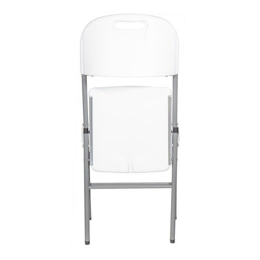 Silla Plegable Blanca 86,5 X 47 X 54 Cm