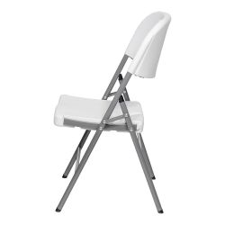 Silla Plegable Blanca 86,5 X 47 X 54 Cm