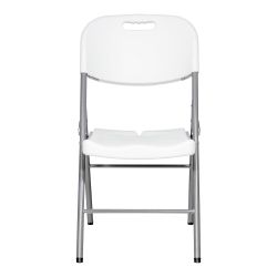 Silla Plegable Blanca 86,5 X 47 X 54 Cm